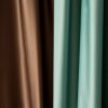 Комбинированный комплект штор атлас, атлас, зеленый, 250 см - фото 3