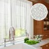 Тюль кружево для кухонного окна, кружево, 175 см, белый - фото 2