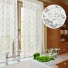 Комплект тюля для окна кухни кружево, кружево, 165 см, белый - фото 2