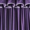 Комплект штор на окно с отлетным ламбрекеном, полиэстер, фиолетовый, 250 см - фото 2