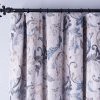 Комплект жаккардовых штор, полиэстер, бежевый, 250 см - фото 3