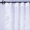 Комплект легких штор, полиэстер, белый, 250 см - фото 3