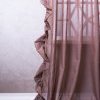 Комплект легких штор, полиэстер, коричневый, 250 см - фото 2