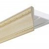 Настенный карниз 2-х рядный (Фиджи Светлый Беж), пластиковый, 140 см - фото 2