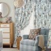 Комплект жаккард из двух штор с тюлем, - фото 2