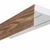Настенный карниз 2-х рядный (Ясень шимо темный), 160 см - фото 2
