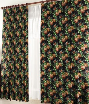 Комплект штор для зала Прованс цветы, полиэстер, 270 см - фото 1
