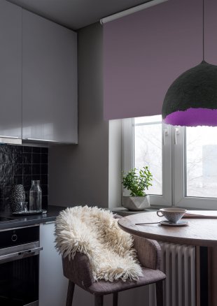 Миниролло Blackout LUX, фиолетовый - фото 1