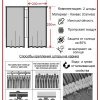 Комплект штор Canvas, хлопок, бежевый, 250 см - фото 10