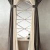 Комбинированный комплект штор атлас, атлас, бежевый, 250 см - фото 2